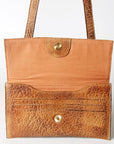 Never Mind Nmbgz105E Coin Purse Vintage Handmade Genuine Cowhide Leather Women Bag Western Handbag Purse
