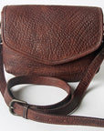 Never Mind Nmbgz108C Envelope Vintage Handmade Genuine Cowhide Leather Women Bag Western Handbag Purse