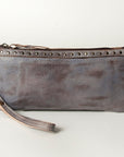 Never Mind Nmbg101A Wristlet Vintage Handmade Genuine Cowhide Leather Women Bag Western Handbag Purse
