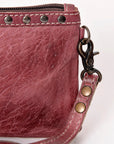 Never Mind Nmbg102H Small Crossbody Vintage Handmade Genuine Cowhide Leather Women Bag Western Handbag Purse