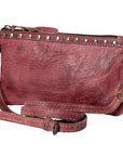 Never Mind Nmbg102H Small Crossbody Vintage Handmade Genuine Cowhide Leather Women Bag Western Handbag Purse