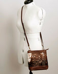 American Darling Large Crossbody Saddle Blanket Genuine Leather women bag western handbag purse