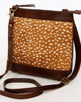 American Darling Large Crossbody Saddle Blanket Genuine Leather women bag western handbag purse