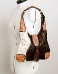 American Darling Hobo Hand Tooled Genuine Leather women bag western handbag purse