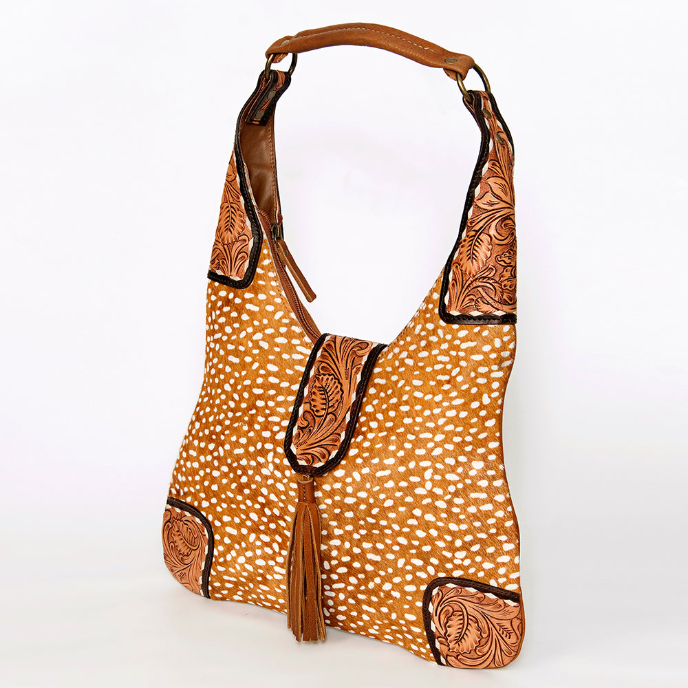 American Darling Hobo Hand Tooled Genuine Leather women bag western handbag purse