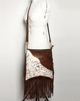 American Darling Large Crossbody Hair On Genuine Leather women bag western handbag purse