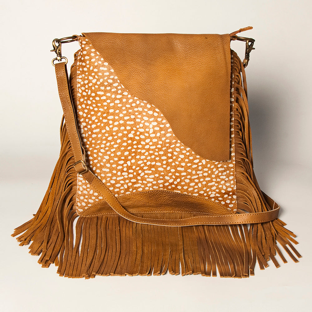 American Darling Large Crossbody Hair On Genuine Leather women bag western handbag purse