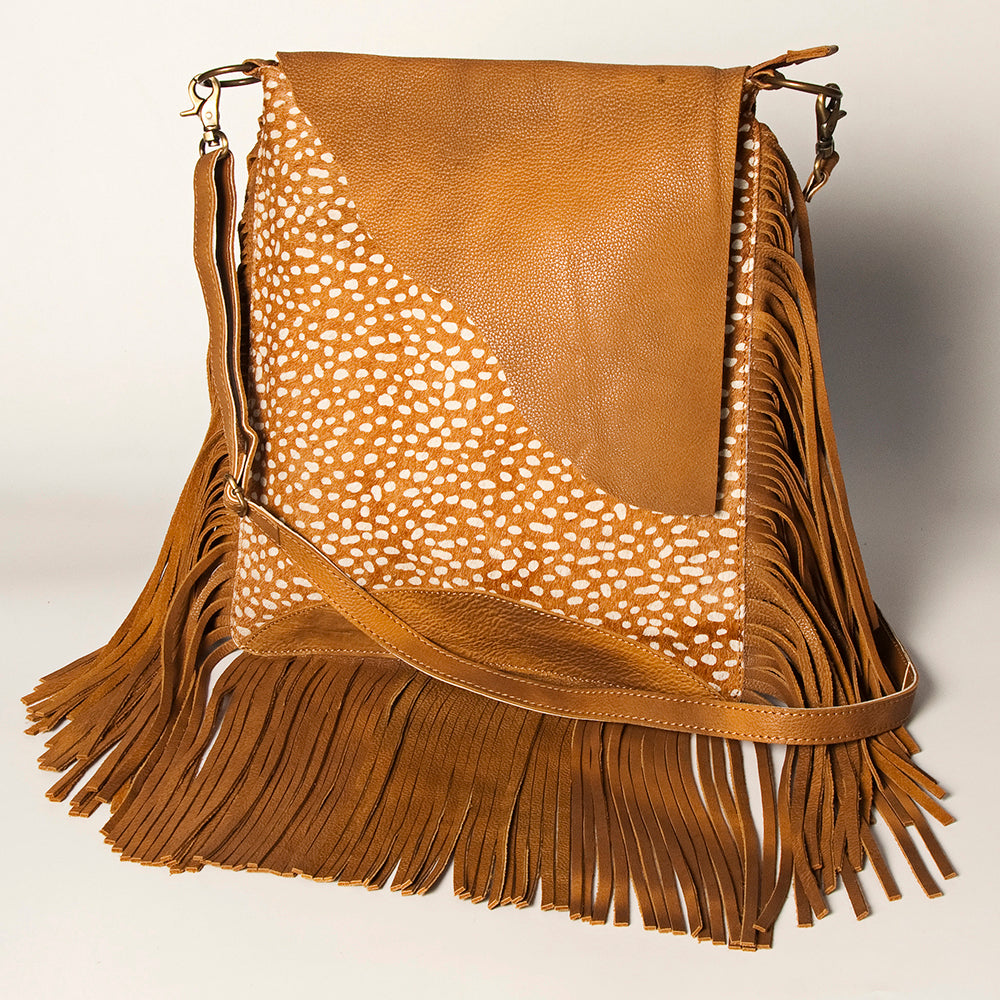 American Darling Large Crossbody Hair On Genuine Leather women bag western handbag purse