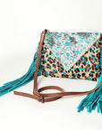 American Darling Envelope Hair-On Genuine Leather Western Women Bag Handbag Purse | for Cute