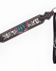 Bar H Equine American Leather Horse Saddle Tack One Ear Headstall | Breast Collar | Browband Headstall | Wither Strap | Tack Set for Horses BER170