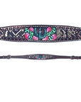 Bar H Equine American Leather Horse Saddle Tack One Ear Headstall | Breast Collar | Browband Headstall | Wither Strap | Tack Set for Horses BER170