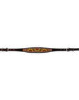 Bar H Equine Genuine Western American Leather Horse Premium Headstall & Breast Collar Set