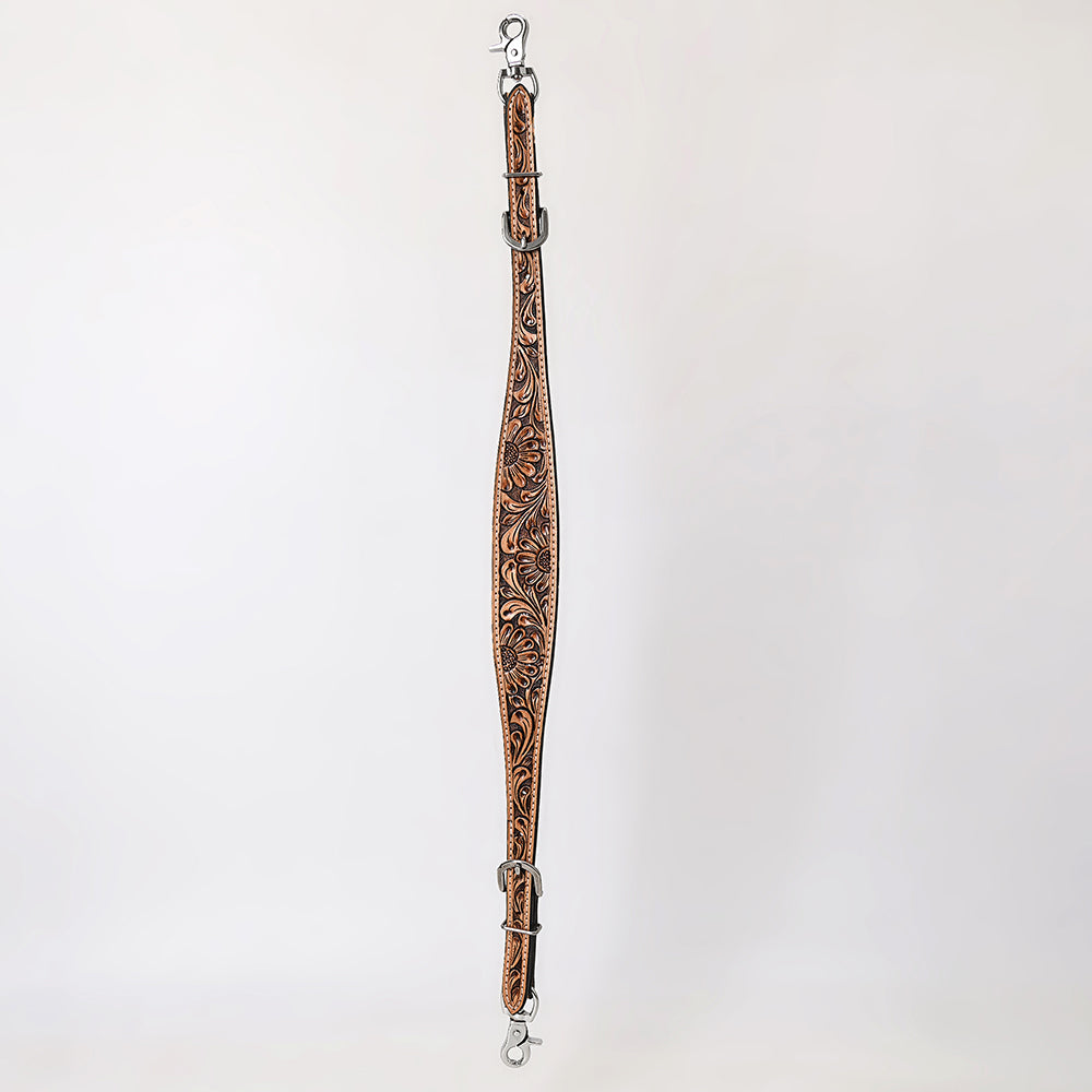 Bar H Equine Genuine Western American Leather Horse Premium Headstall &amp; Breast Collar Set