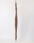 Bar H Equine Genuine Western American Leather Horse Premium Headstall & Breast Collar Set