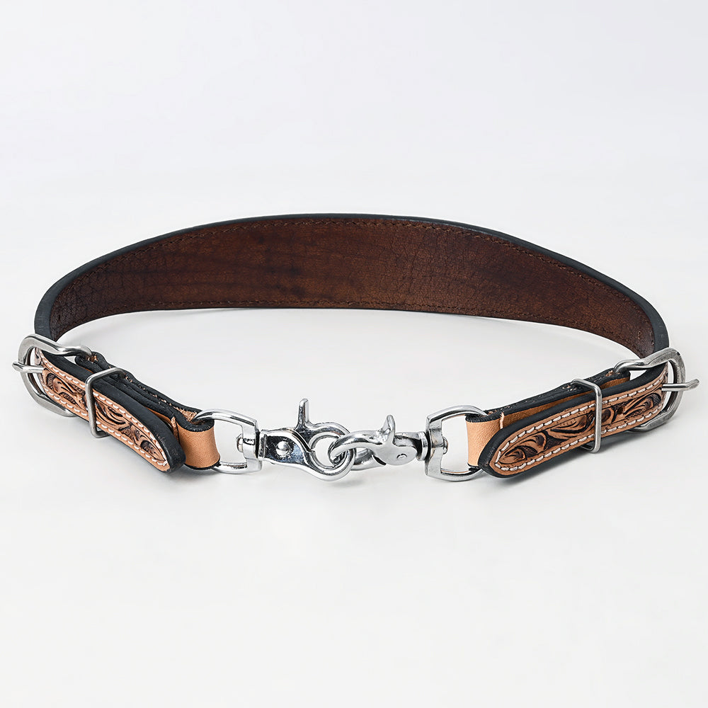 Bar H Equine Genuine Western American Leather Horse Premium Headstall &amp; Breast Collar Set