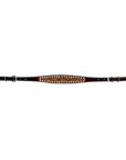 Bar H Equine Genuine Western American Leather Horse Premium Headstall & Breast Collar Set