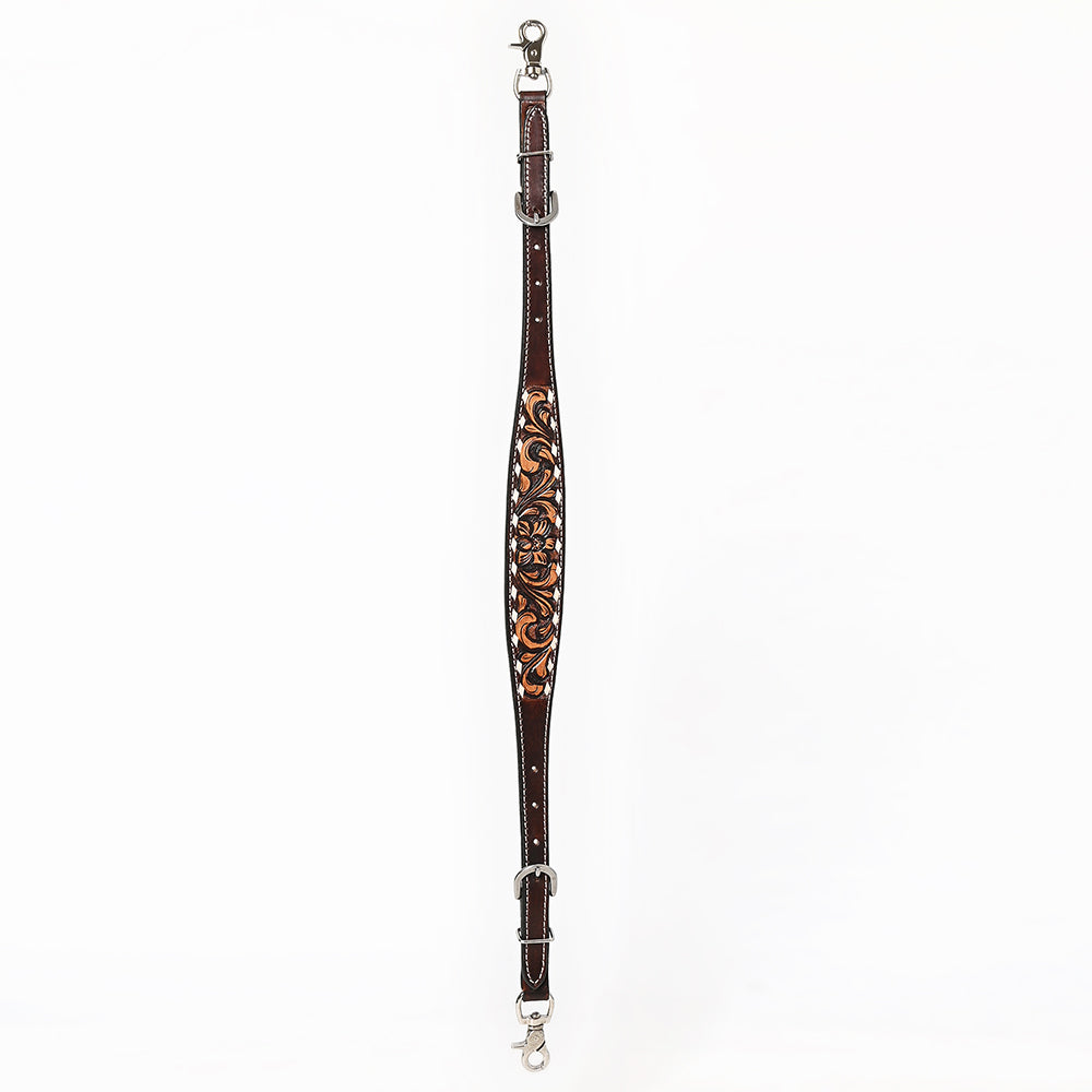 Bar H Equine Genuine Western American Leather Horse Premium Headstall &amp; Breast Collar Set