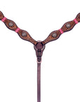 Western leather Breast Collar