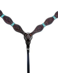 Western leather Breast Collar