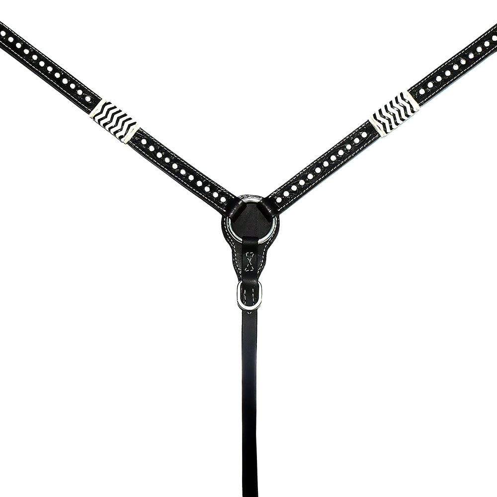 Western leather Breast Collar