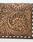 American Darling ADBGZ584B Wallet Hand Tooled Genuine Leather women bag western handbag purse