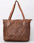 Never Mind Nmbgm103A Tote Vintage Handmade Genuine Cowhide Leather Women Bag Western Handbag Purse