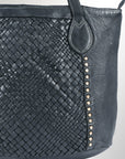 Never Mind Nmbgm103B Tote Vintage Handmade Genuine Cowhide Leather Women Bag Western Handbag Purse