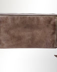 Never Mind Nmbgm106D Wallet Vintage Handmade Genuine Cowhide Leather Women Bag Western Handbag Purse