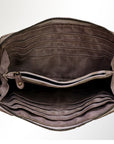 Never Mind Nmbgm106D Wallet Vintage Handmade Genuine Cowhide Leather Women Bag Western Handbag Purse