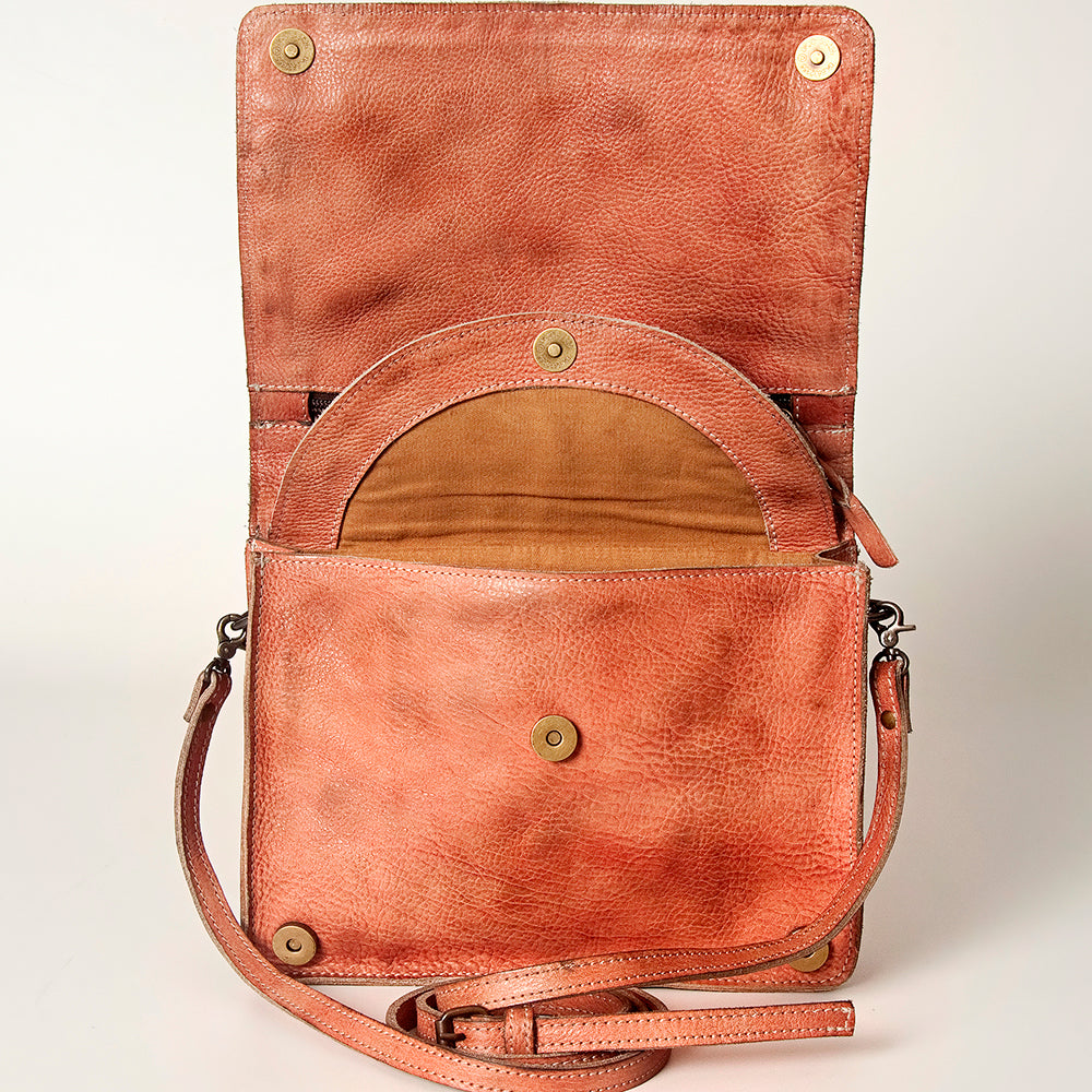 Never Mind Nmbg115A Cross Body I Vintage Handmade Genuine Cowhide Leather Women Bag Western Handbag Purse
