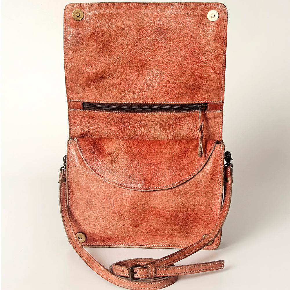 Never Mind Nmbg115A Cross Body I Vintage Handmade Genuine Cowhide Leather Women Bag Western Handbag Purse