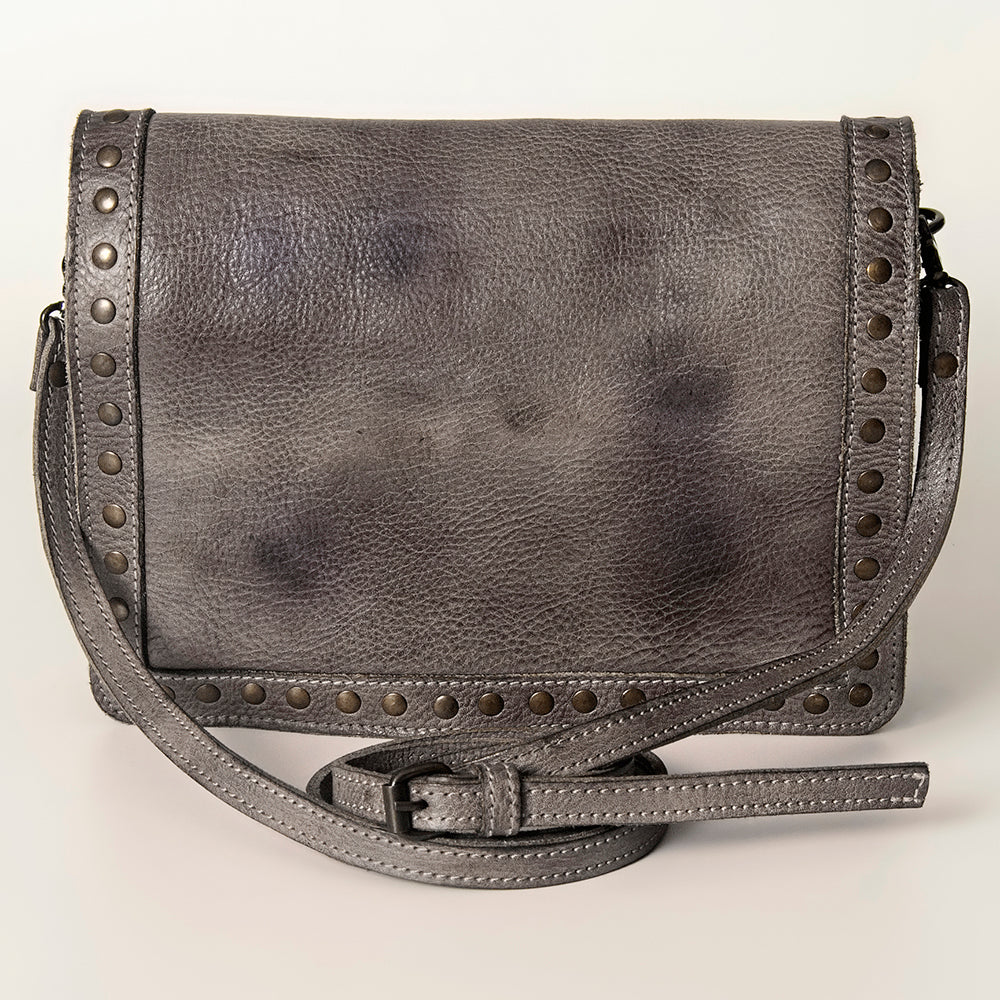 Never Mind Nmbg115C Cross Body I Vintage Handmade Genuine Cowhide Leather Women Bag Western Handbag Purse