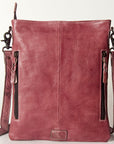 Never Mind Nmbg118A Cross Body I Vintage Handmade Genuine Cowhide Leather Women Bag Western Handbag Purse