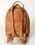 Never Mind Nmbg119A Backpack Vintage Handmade Genuine Cowhide Leather Women Bag Western Handbag Purse
