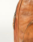 Never Mind Nmbg119A Backpack Vintage Handmade Genuine Cowhide Leather Women Bag Western Handbag Purse