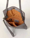 Never Mind Nmbg113C Cross Body I Vintage Handmade Genuine Cowhide Leather Women Bag Western Handbag Purse