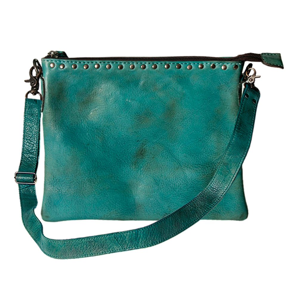 Never Mind Nmbg117G Cross Body I Vintage Handmade Genuine Cowhide Leather Women Bag Western Handbag Purse