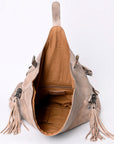 Never Mind Nmbg109C Backpack Vintage Handmade Genuine Cowhide Leather Women Bag Western Handbag Purse