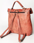 Never Mind Nmbg109E Backpack Vintage Handmade Genuine Cowhide Leather Women Bag Western Handbag Purse