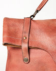 Never Mind Nmbg109E Backpack Vintage Handmade Genuine Cowhide Leather Women Bag Western Handbag Purse