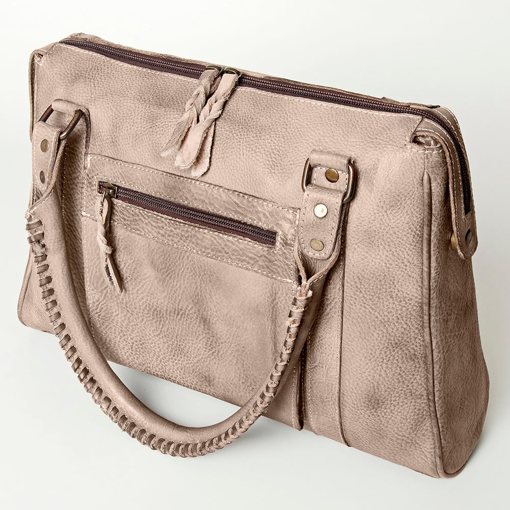 Never Mind Nmbg128C Tote Vintage Handmade Genuine Cowhide Leather Women Bag Western Handbag Purse