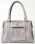 Never Mind Nmbg128B Tote Vintage Handmade Genuine Cowhide Leather Women Bag Western Handbag Purse