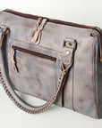 Never Mind Nmbg128B Tote Vintage Handmade Genuine Cowhide Leather Women Bag Western Handbag Purse