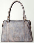 Never Mind Nmbg128B Tote Vintage Handmade Genuine Cowhide Leather Women Bag Western Handbag Purse