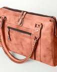 Never Mind Nmbg128D Tote Vintage Handmade Genuine Cowhide Leather Women Bag Western Handbag Purse