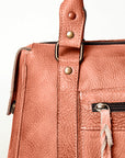 Never Mind Nmbg128D Tote Vintage Handmade Genuine Cowhide Leather Women Bag Western Handbag Purse