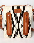 American Darling CROSS BODY I Hand Tooled Hair-on Genuine Leather women bag western handbag purse