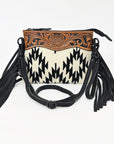 American Darling Cross Body Hand Tooled Saddle Blanket Genuine Leather Women Bag Western Handbag Purse