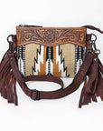 American Darling Cross Body Hand Tooled Saddle Blanket Genuine Leather Women Bag Western Handbag Purse