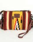 American Darling Cross Body Hand Tooled Saddle Blanket Genuine Leather Women Bag Western Handbag Purse